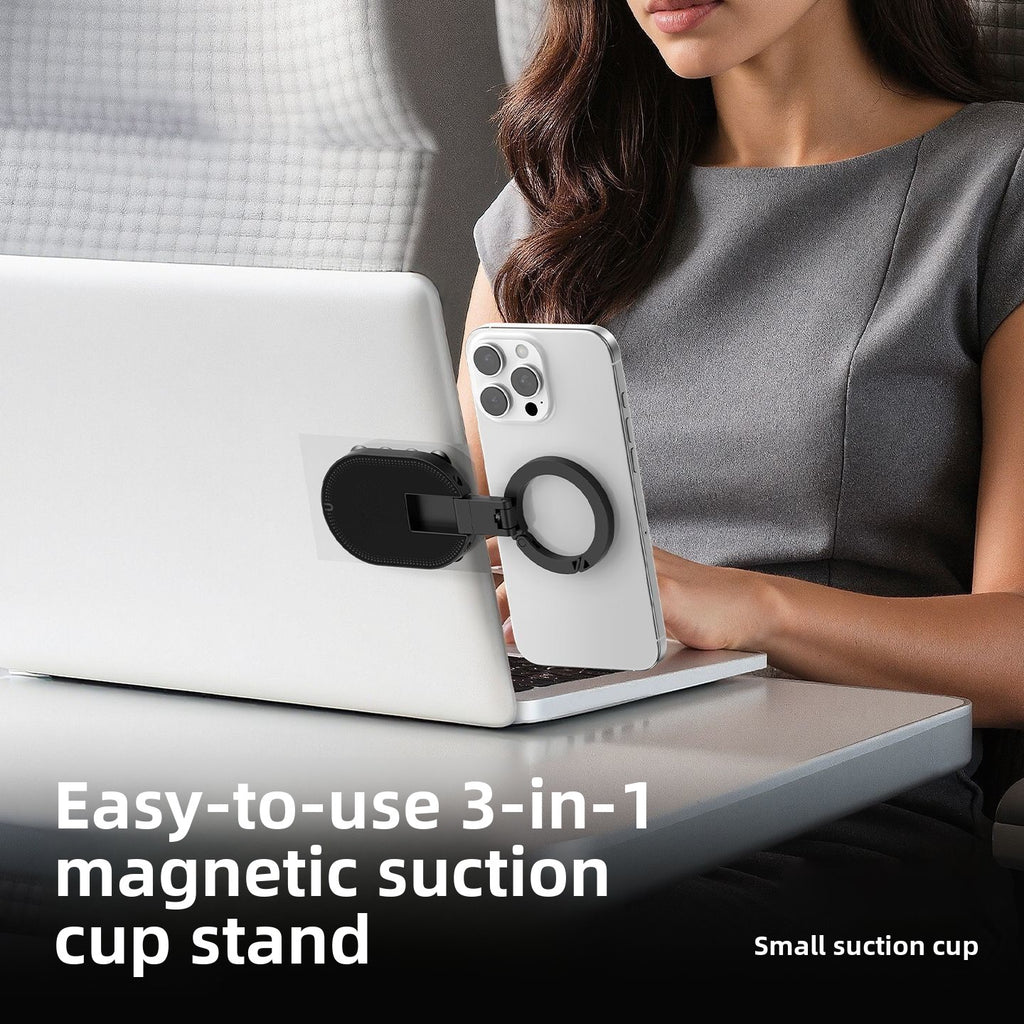 Foldable 3-in-1 Magnetic Phone Holder