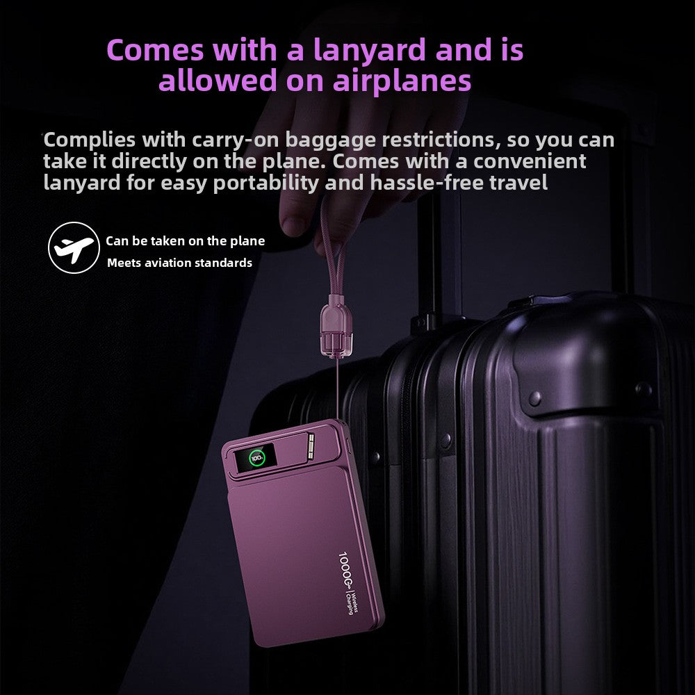 Magnetic Wireless Power Bank with Stand