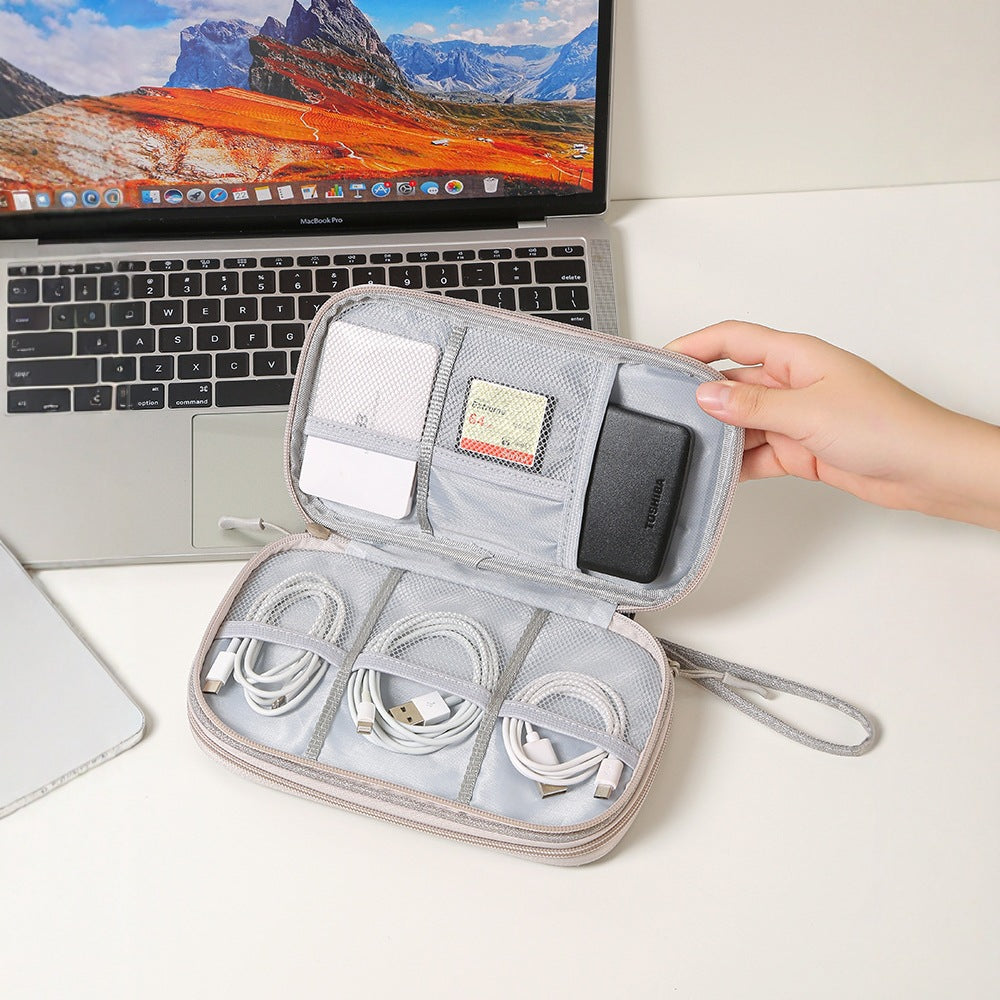 Multi-Layer Tech Accessory Organizer Bag with Ant Pattern – teyvero