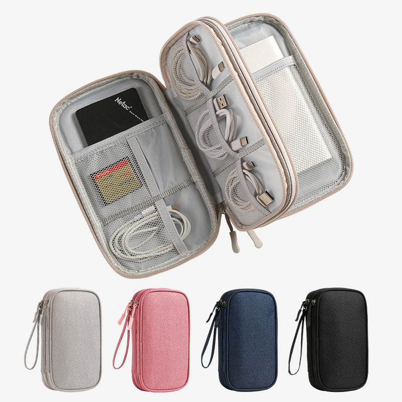 Multi-Layer Tech Accessory Organizer Bag with Ant Pattern – teyvero