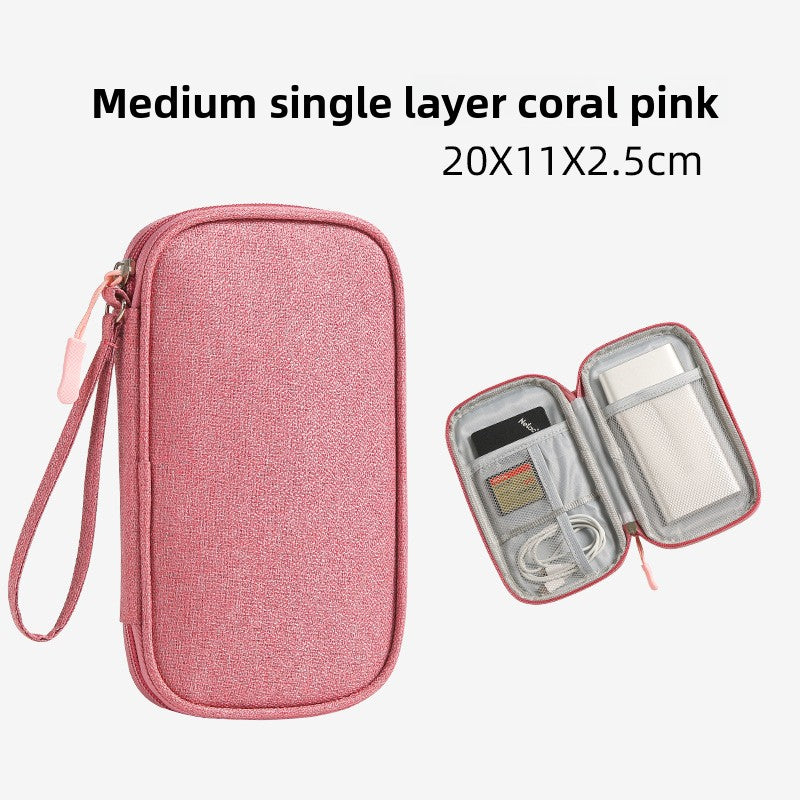 Multi-Layer Tech Accessory Organizer Bag with Ant Pattern – teyvero
