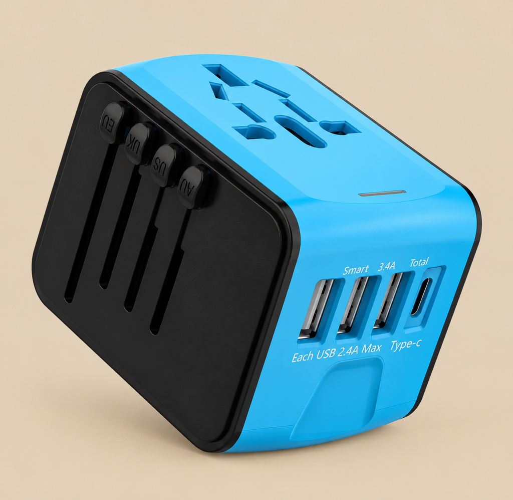 Multifunctional travel charger